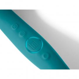 Двосторонній вібратор з підігрівом Sway, колір: смарагдовий Lora DiCarlo (США) - 4