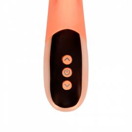 Вібратор-кролик колір: персиковий Loveline (Нідерланди) - 3