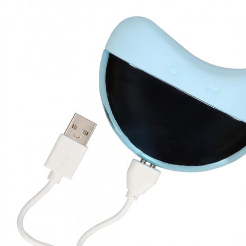 Lay-on вибратор имитирует постукивание цвет: голубой Loveline (Нидерланды)
