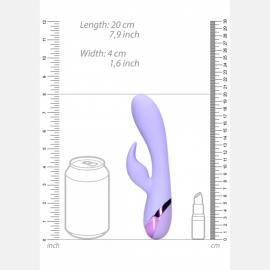Вібратор-кролик колір: лавандовий Loveline (Нідерланди) - 2