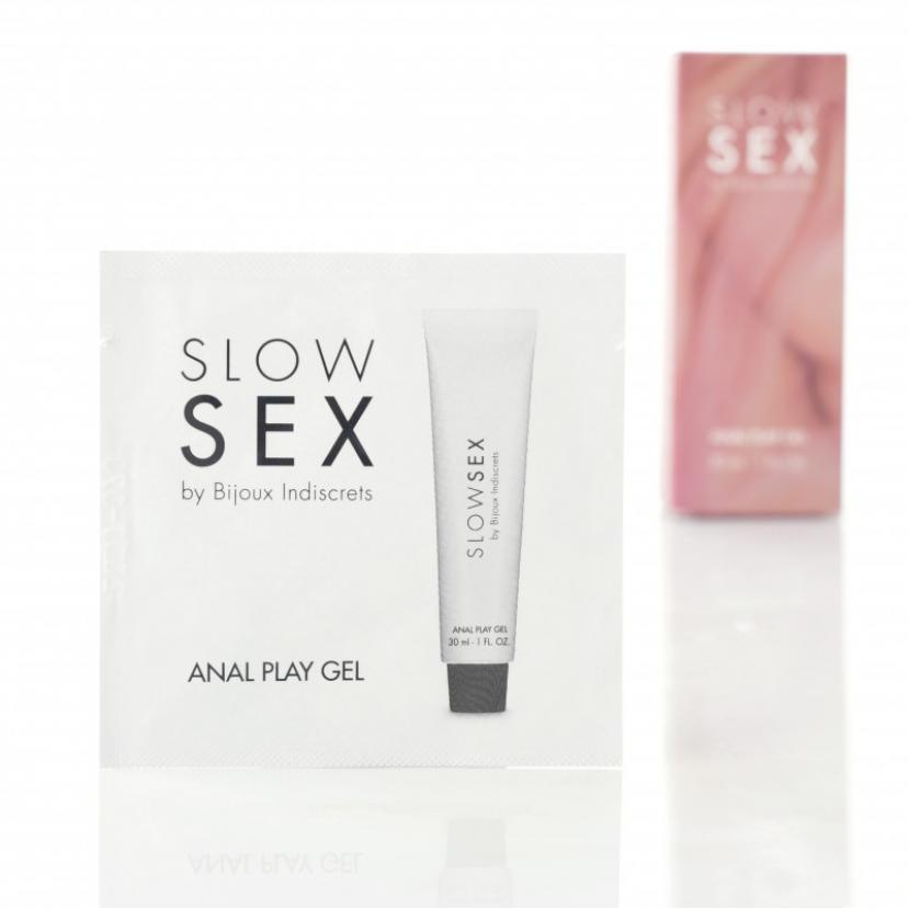САШЕТ Гель для анальної стимуляції ANAL PLAY, 2 мл Slow Sex by Bijoux Indiscrets (Іспанія)