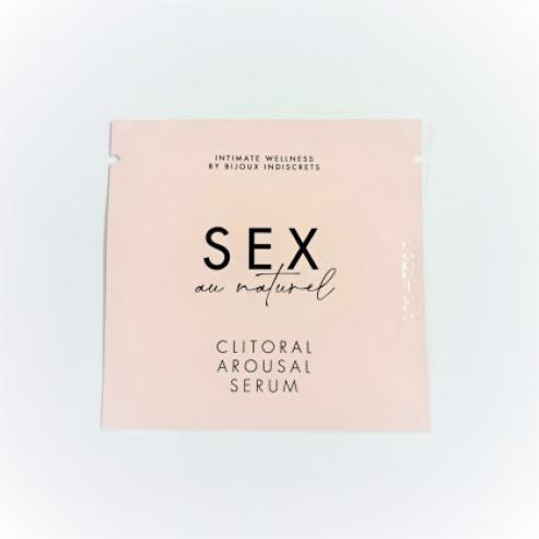 САШЕТ Збуджуюча сироватка для клітора, Clitoral arousal serum, 1 мл, Sex au Naturel by Bijoux Indiscrets (Іспанія)