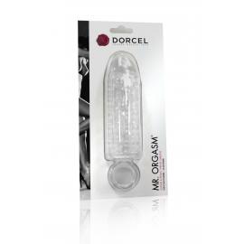 Насадка на член Dorcel Mr. Orgasm з кільцем для мошонки, ультрастимулюючий рельєф - 3