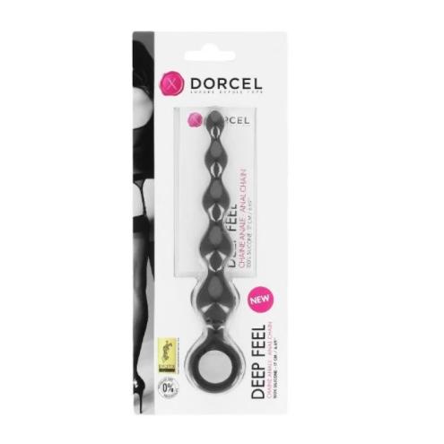 Анальная цепочка Dorcel Deep Feel, силикон