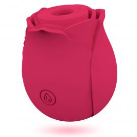 Вакуумный стимулятор для клитора Rose Air Wave, цвет: красный Mia (Испания) - 5