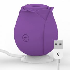 Вакуумный стимулятор для клитора Rose Air Wave, цвет: фиолетовый Mia (Испания) - 2