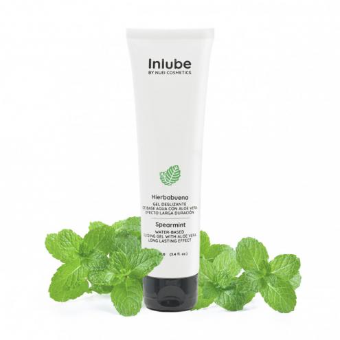 Съедобный лубрикант на водной основе вкус: нежная мята INLUBE, 100 мл Nuei (Испания)