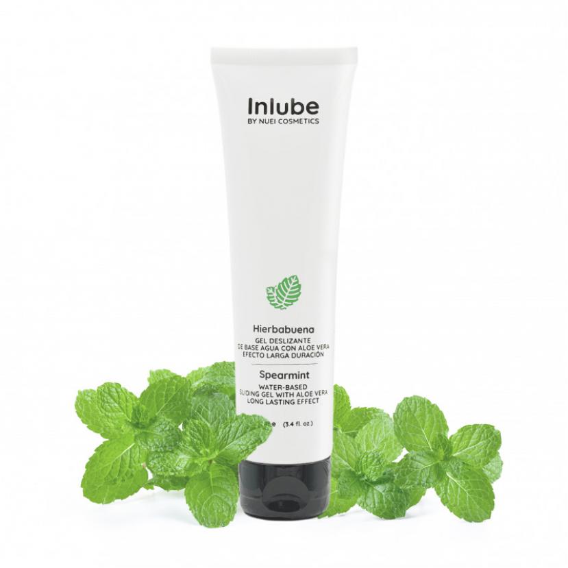 Съедобный лубрикант на водной основе вкус: нежная мята INLUBE, 100 мл Nuei (Испания)