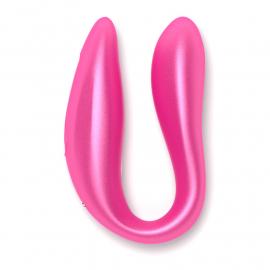 Смарт вібратор для пар DOUBLE PLEASURE, колір: рожевий Oninder (Іспанія) - 2