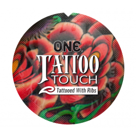 Презервативы ONE Tattoo Touch с ребристой поверхностью в виде тату, 1 шт - 3