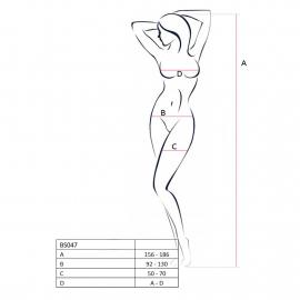 Бодістокінг Passion BS047 white - 3