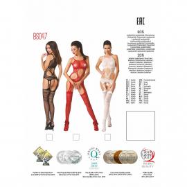 Бодістокінг Passion BS047 white - 4