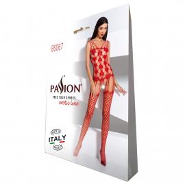 Бодістокінг Passion BS067 red - 4