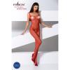 Бодистокинг Passion BS071 red, комбинезон на бретелях