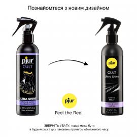 Спрей для догляду за одягом з гуми та латексу pjur Cult Ultra Shine 250 мл - 3