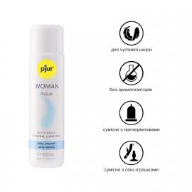 Лубрикант на водной основе pjur Woman Aqua - 4