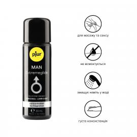 Густая силиконовая смазка pjur MAN Premium Extremeglide 30 мл - 2