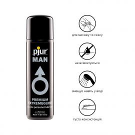 Густе силіконове мастило pjur MAN Premium Extreme 250 мл - 3