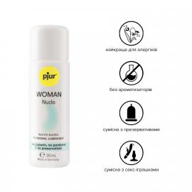 Лубрикант на водній основі - Рjur  Woman Nude , 30 ml - 3