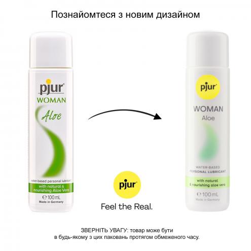 Лубрикант на водной основе - Pjur Woman - Aloe, 100 ml