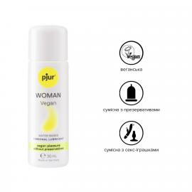 Лубрикант на водній основі pjur Woman Vegan, 30 ml - 2