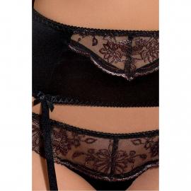 Комплект білизни BRIDA SET OpenBra black S/M - Passion Exclusive - 4