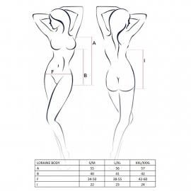 Боди LORAINE BODY red L/XL - Passion Exclusive - 2