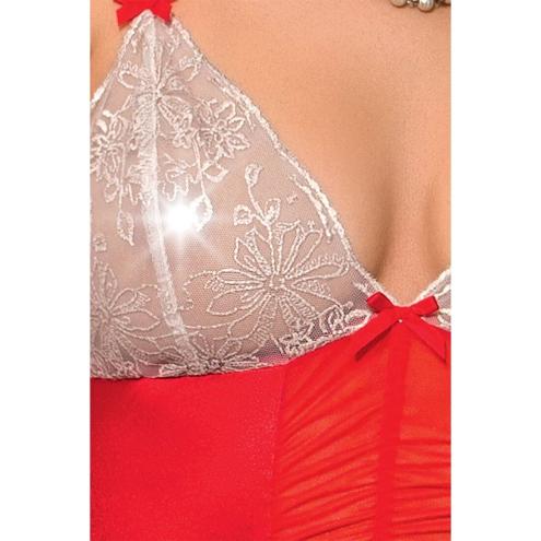 Боді LORAINE BODY red XXL/XXXL - Passion Exclusive