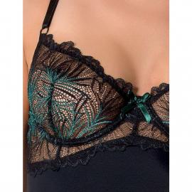 Боді FLORIS BODY black S/M - Passion Exclusive - 5