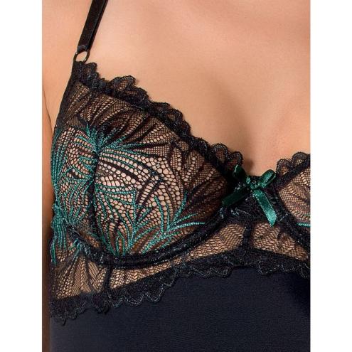 Боді FLORIS BODY black L/XL - Passion Exclusive