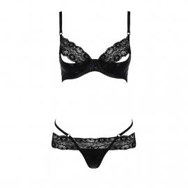 Комплект білизни NORTH SET black S/M - Passion Exclusive - 5