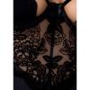 Сорочка приталенная TONYA CHEMISE black XXL/XXXL - Passion Exclusive