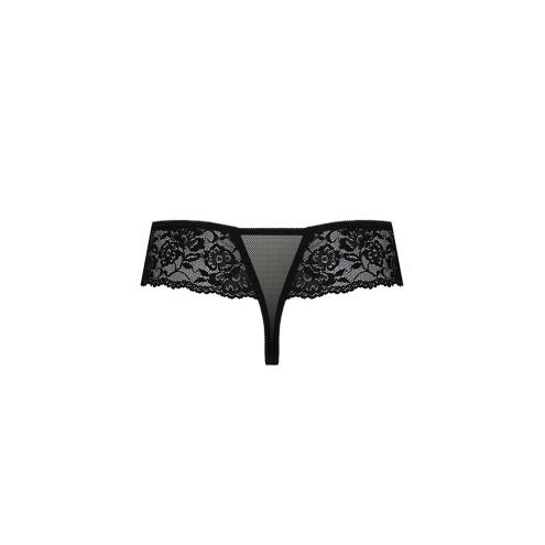 Трусики ABLA THONG black L/XL - Passion Exclusive