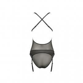 Корсет з декольте ERZA CORSET black L/XL - Passion - 3