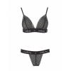 Комплект белья GLAMISS SET black L/XL - Passion Exclusive