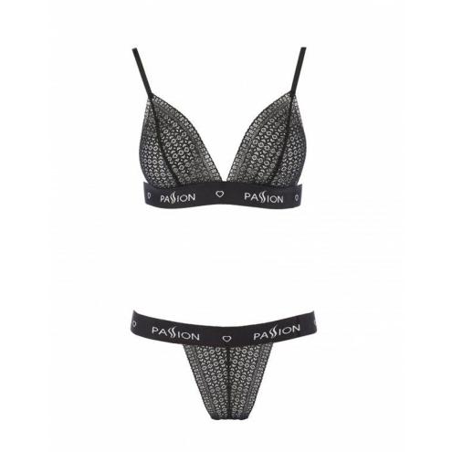 Комплект белья GLAMISS SET black S/M - Passion Exclusive