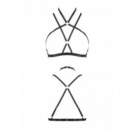 Портупея-стрепи Passion Exclusive KELIS BRA L/XL, black - 5