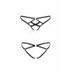 Трусики зі стреп Passion Exclusive NICKY THONG S/M, black