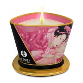Масажна свічка Rose Petals аромат: пелюстки троянди, 170 мл. SHUNGA (Канада) - 2