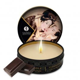 Масажна свічка Intoxicating Chocolate аромат: шоколад, 30 мл.  SHUNGA (Канада) - 1