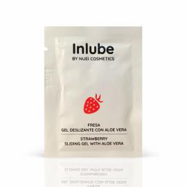 САШЕТ Съедобный лубрикант на водной основе вкус: клубника INLUBE, 5 мл Nuei (Испания)