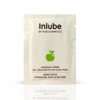 САШЕТ Съедобный лубрикант на водной основе вкус: зеленое яблоко INLUBE, 5 мл Nuei (Испания)