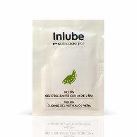 САШЕТ Їстівний лубрикант на водній основі смак: диня INLUBE, 5 мл Nuei (Іспанія)