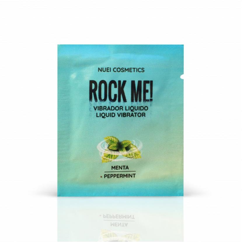 САШЕТ Жидкий вибратор вкус: мята ROCK ME!, 2 мл Nuei (Испания)