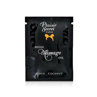 Пробник масажної олії Plaisirs Secrets Coconut (3 мл)