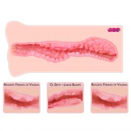 Мастурбатор-вагіна двошаровий Kokos Nara Double Layer - 5