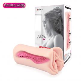 Мастурбатор-вагіна двошаровий Kokos Nara Double Layer - 2