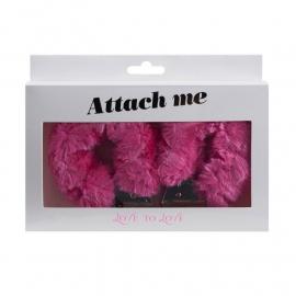 Наручники з плюшевою обробкою Love To Love ATTACH ME Pink - 2