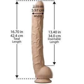 Фаллоимитатор Doc Johnson Dick Rambone Cock White - 3