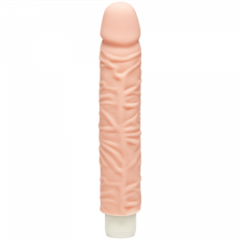 Фалоімітатор Doc Johnson D: Shakin D 9 Inch Vibro ULTRASKYN - 1